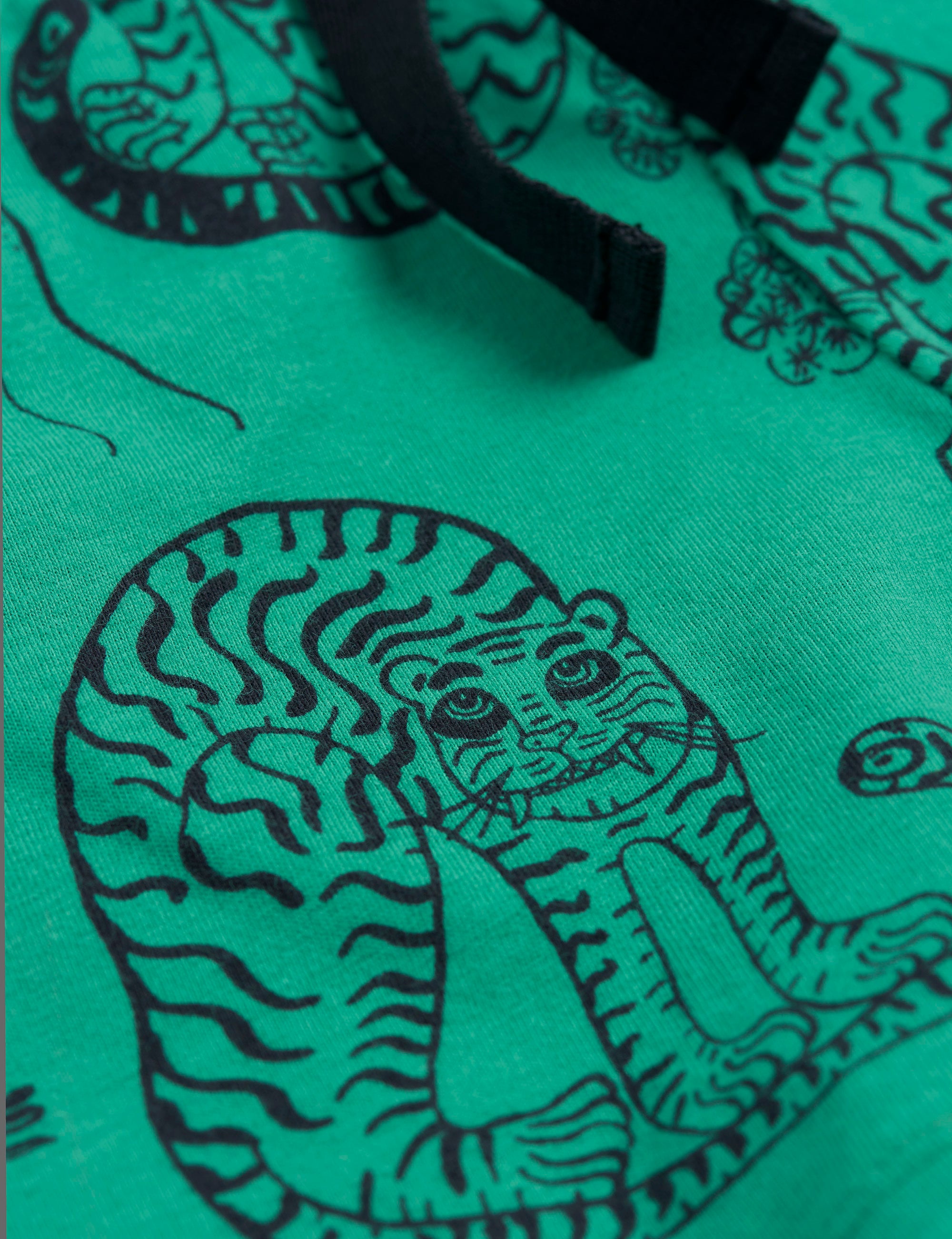 Mini Rodini Tigers AOP Trousers for Kids - Cute Animal Print Pants for Boys & Girls - Perfect for Playdates, School & Outdoor Adventures