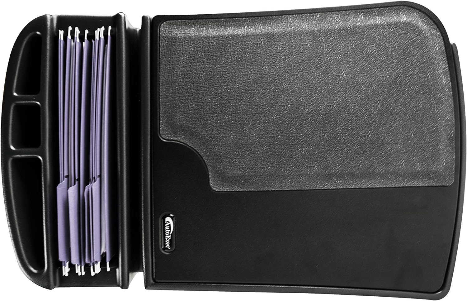 AutoExec AEGrip-01-BLK GripMaster Car Desk Organizer - Black Non-Slip Dashboard Tray for Phone, Keys & Essentials - Perfect for Road Trips, Commuting & Work Vehicles