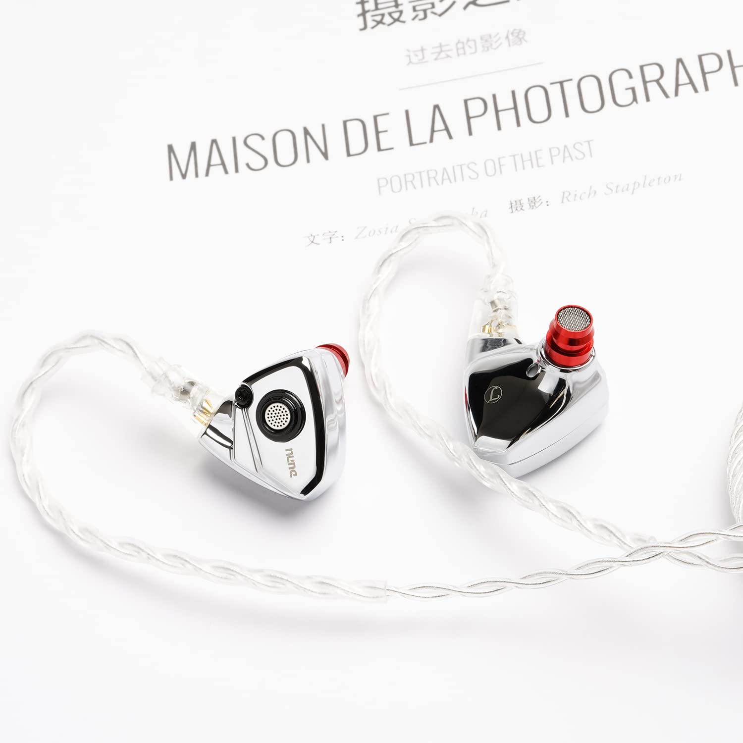 DUNU Titan S HiFi In-Ear Monitors with 11mm Dynamic Driver - Premium Sound Quality IEM Earphones (Silver) for Audiophiles, Music Lovers & Studio Monitoring