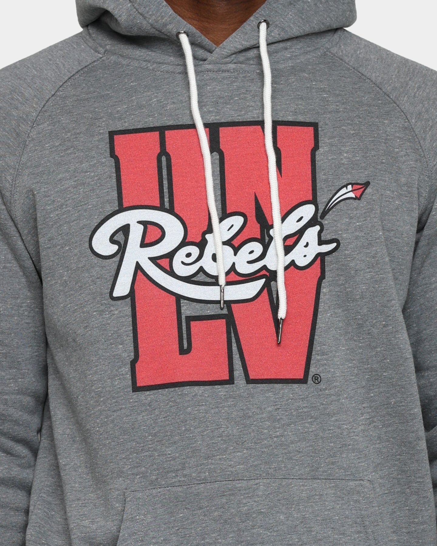 19Nine UNLV Rebels Hoodie - Grey | Men's & Women's Pullover Sweatshirt for College Fans & Game Day Outfits