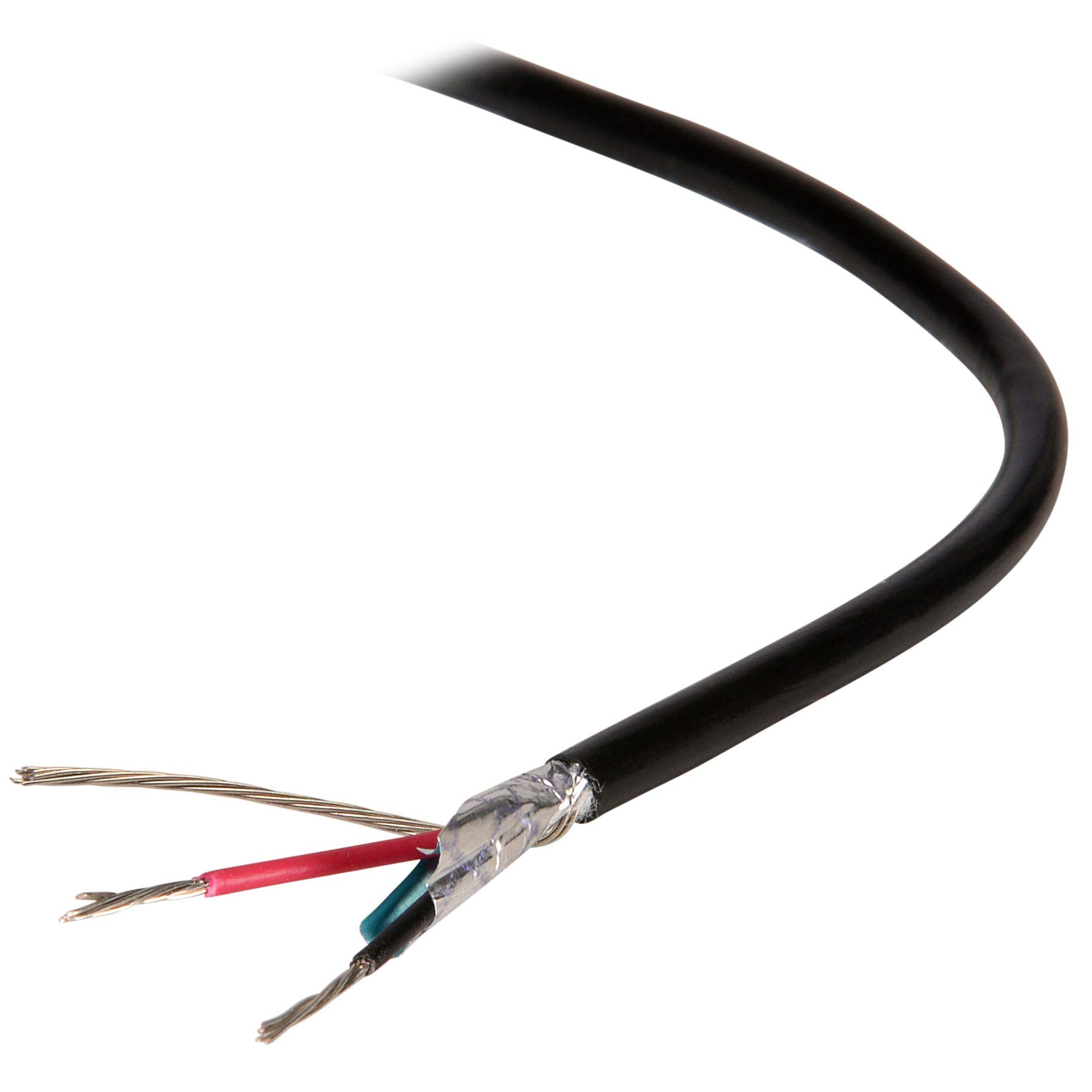 Belden Brilliance 8451 22 AWG 2-Conductor Microphone Instrument Cable with Beldfoil Shield - 500 ft Spool | Professional Audio Recording & Live Performance | Made in USA