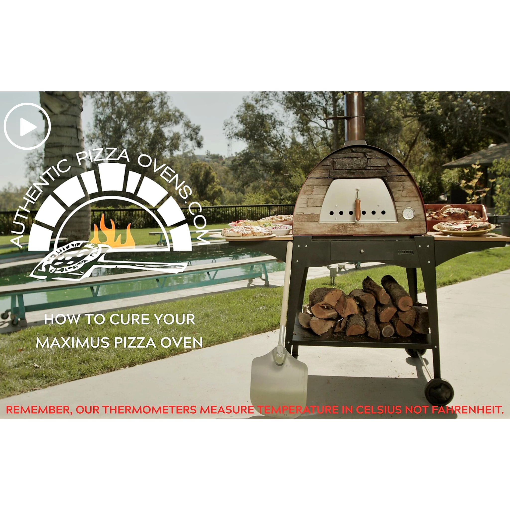 Maximus Red Portable Pizza Oven - Best Seller for Outdoor Cooking, Camping, and Backyard Parties