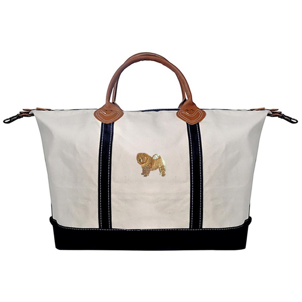 Premium Chow Chow Overnight Bag - Durable Pet Travel Carrier for Small Dogs & Cats - Perfect for Weekend Getaways, Vet Visits & Airplane Travel
