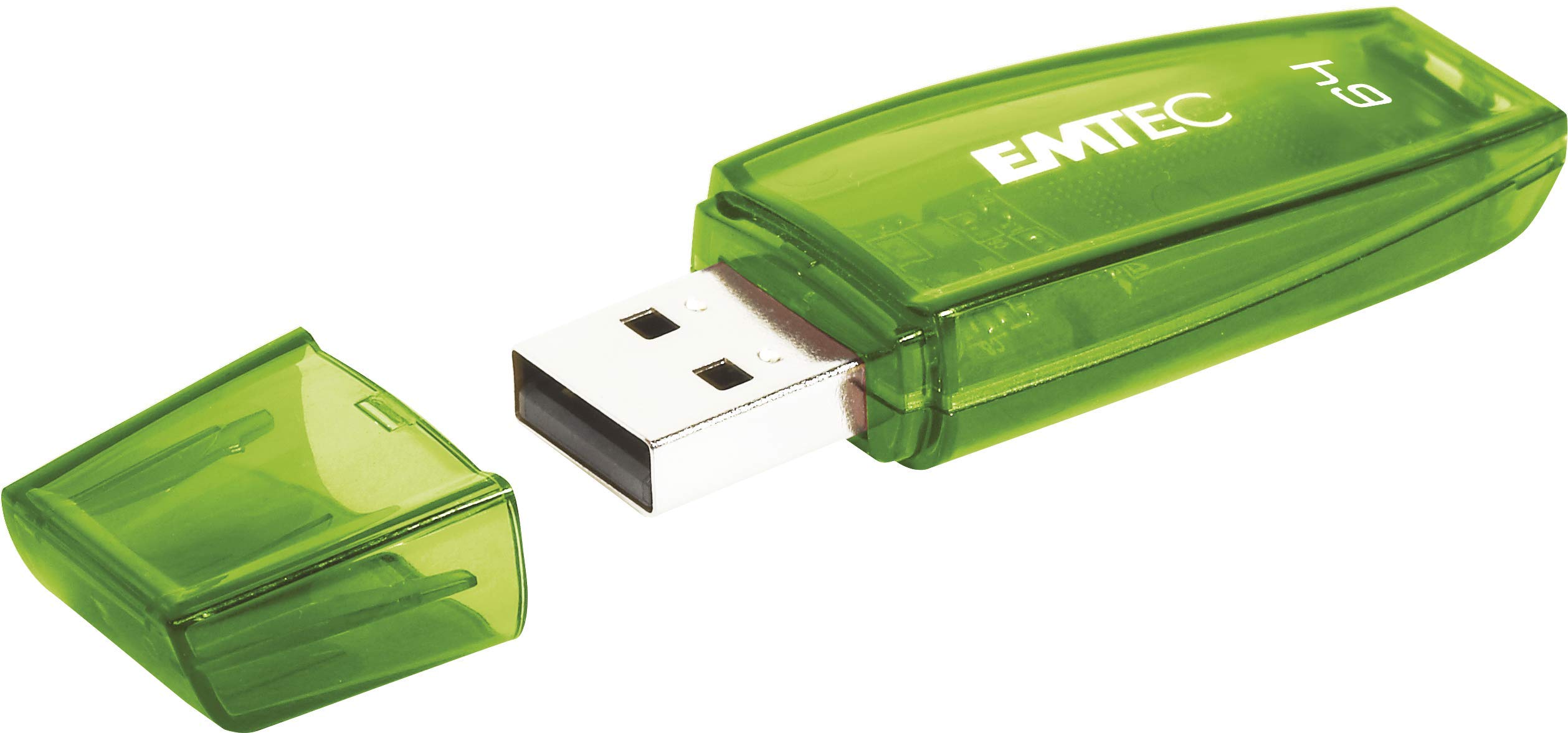 Emtec C410 Color Mix 64GB USB Flash Drive - High-Speed Portable Storage for Photos, Videos, Music - Perfect for Students, Office & Travel Data Transfer