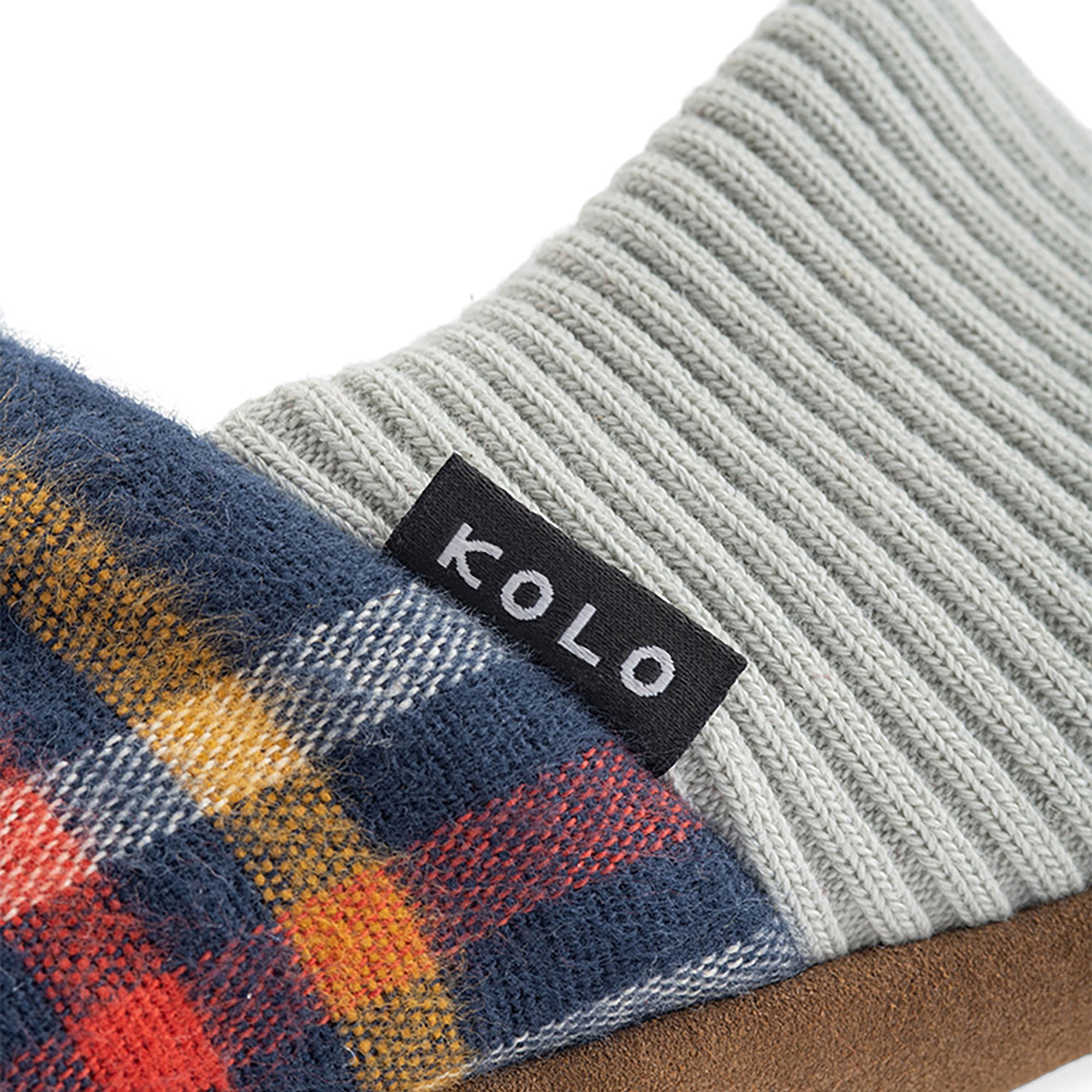 Nico Chamois Plaid House Shoes - Sherpa Lined Indoor Slippers for Women & Men - Cozy Winter Home Footwear for Relaxing by the Fireplace