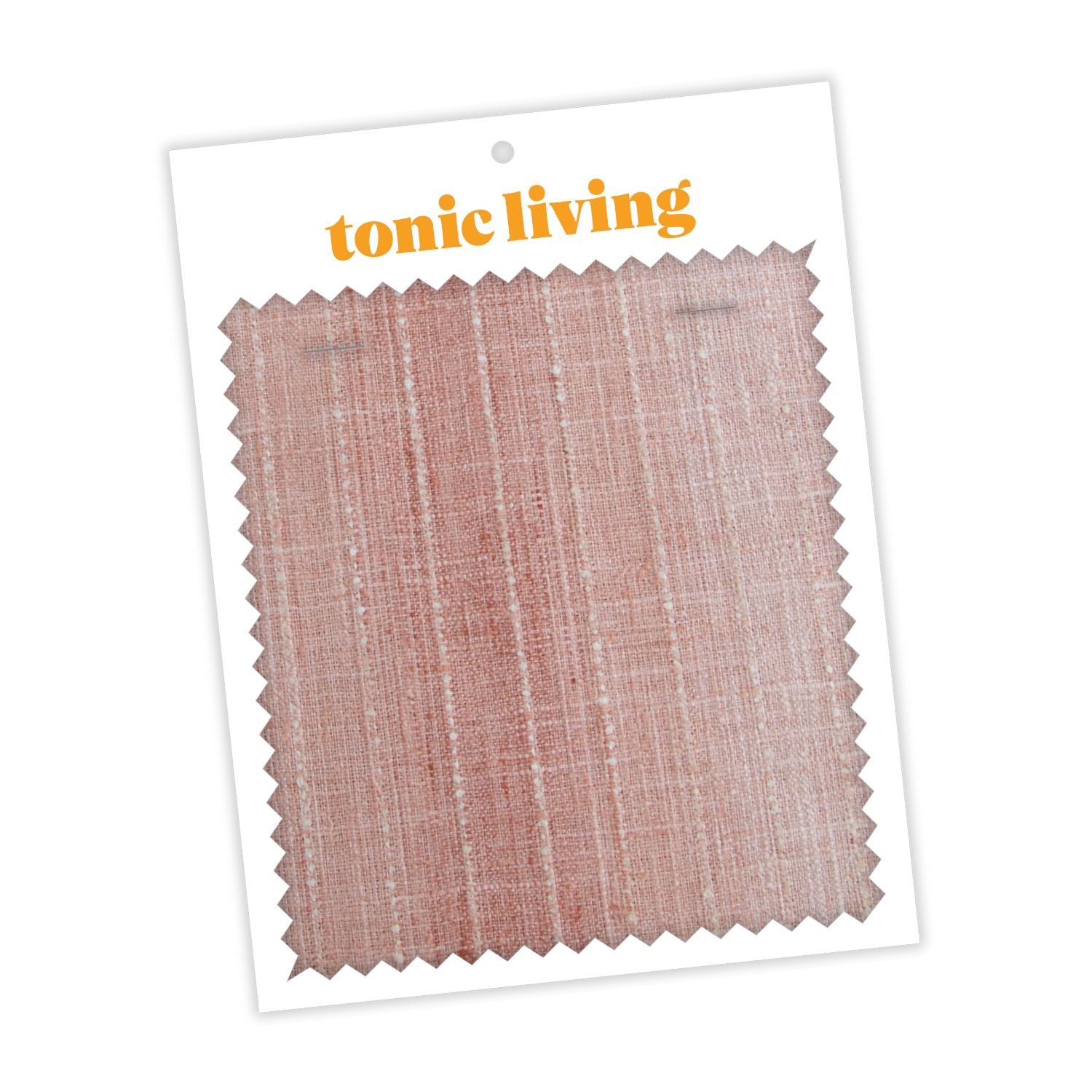 Hyden Stripe Blush Pink Fabric Swatch - Premium Textile Sample for Upholstery, Curtains & DIY Projects - Buy Now for Home Decor & Crafting