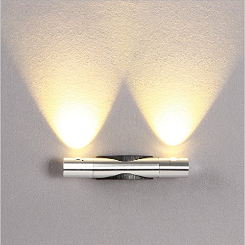 6W LED Wall Sconce Picture Light Fixture - Adjustable Rotatable Mirror Lamp Bulb for Artwork, Photos & Home Decor Lighting