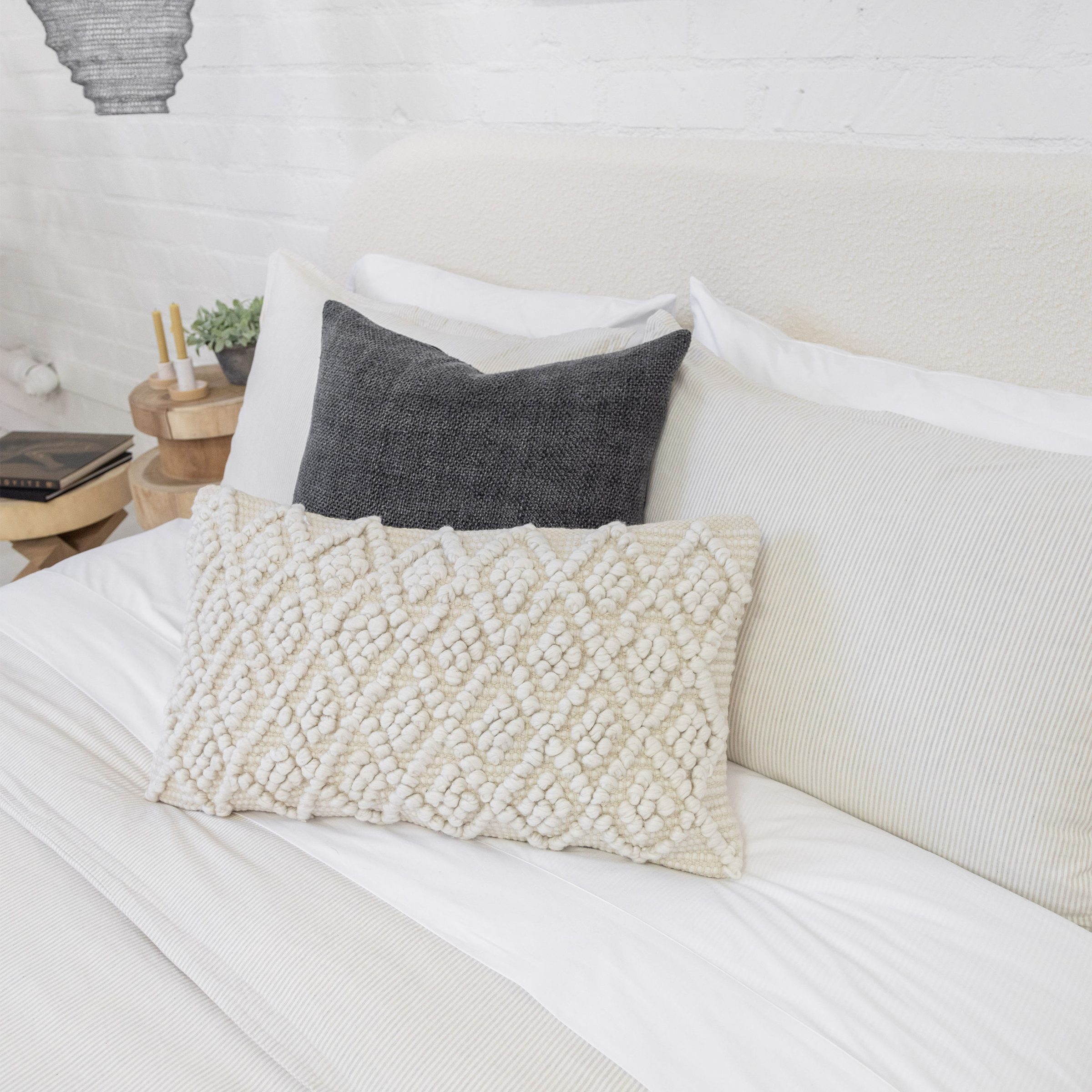 Hendrick 20-Inch Decorative Throw Pillow with Insert - Perfect for Sofa, Bed, and Living Room Decor