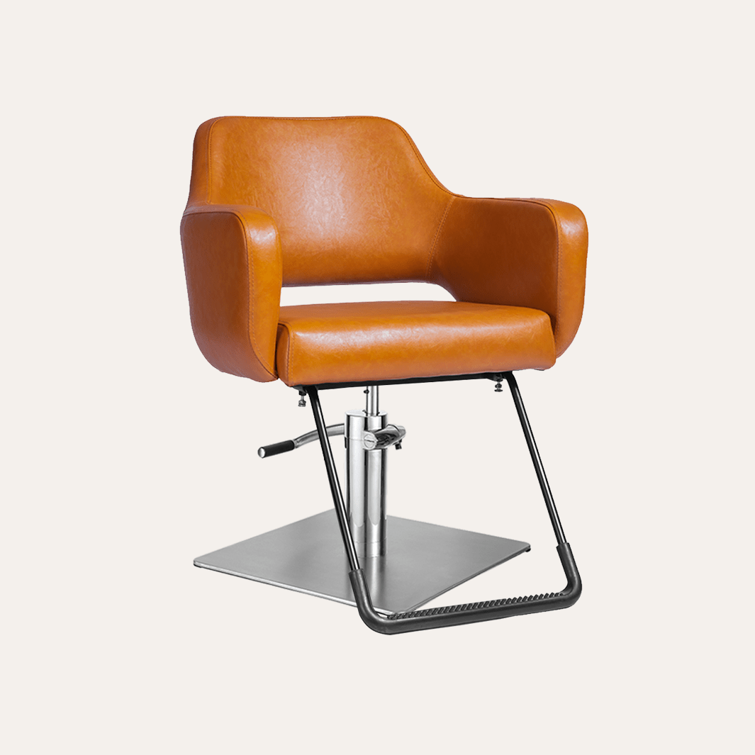 Stylish Salon Chair for Hair Styling & Barber Shop - Ergonomic & Durable Beauty Salon Furniture for Hairdressers & Clients - Perfect for Home Salons & Professional Beauty Spaces