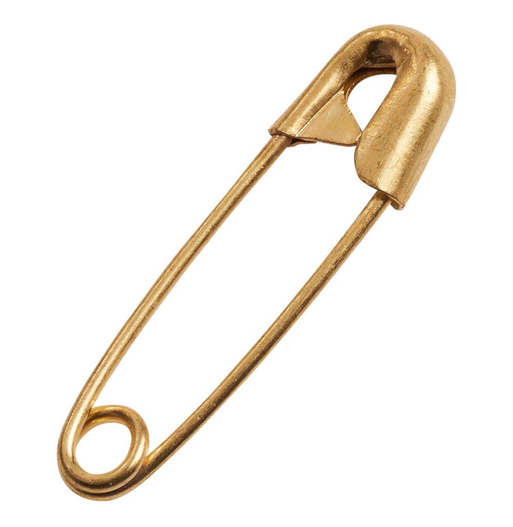 Brass Closeable Safety Pins - 200-275pcs for Clothing & Crafts