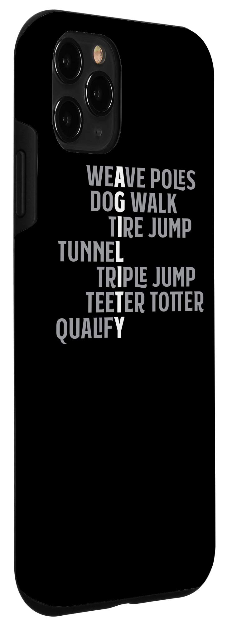 iPhone 11 Pro Case - Durable Protective Phone Cover for Dog Agility Trainers & Handlers | Perfect Gift for Canine Sports Enthusiasts | Ideal for Competitions, Training Sessions & Outdoor Activities