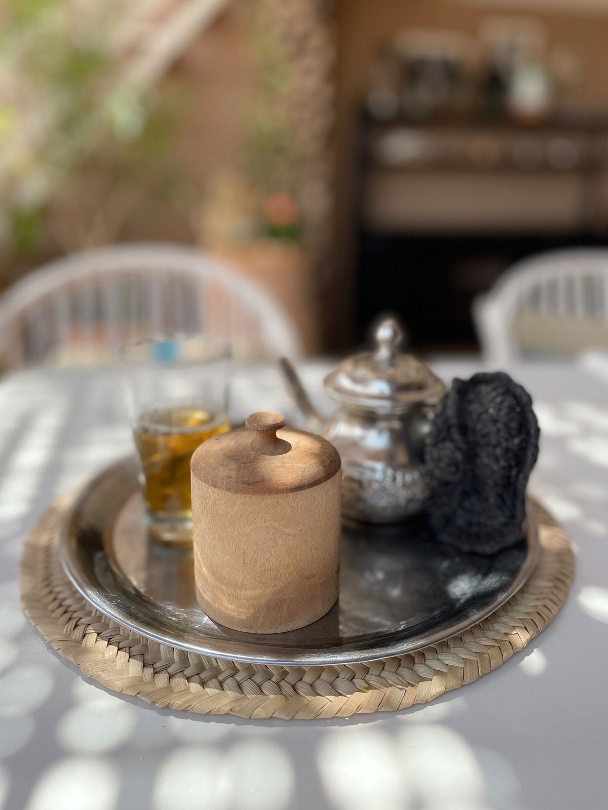 Handcrafted Walnut Wood Lidded Pot with Airtight Seal - Premium Kitchen Storage Container for Spices, Tea & Coffee | Eco-Friendly Home Decor & Gift Idea