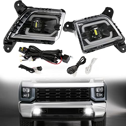 With DRL For Chevrolet Silverado 1500 2019-2023
