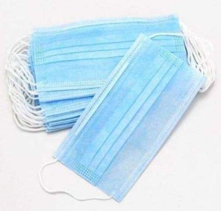 Kingfa 3-Ply Disposable Surgical Face Masks - Breathable & Comfortable for Daily Protection, Medical Use, and Public Safety