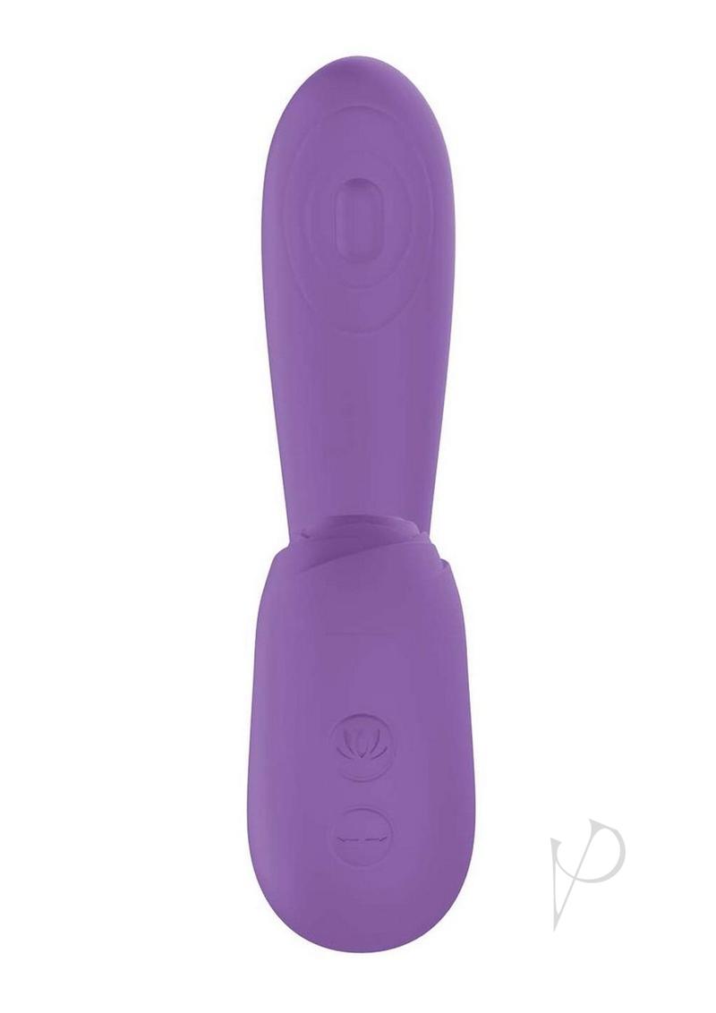 Blaze Rechargeable Silicone Vibrator - Powerful Clitoral Stimulator for Women, Waterproof & Quiet Adult Toy - Perfect for Solo Play & Couples Intimacy (Lavender)