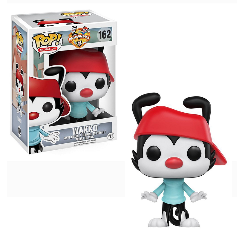 Funko Pop! ANIMANIACS: Wakko #162 - Collectible Vinyl Figure | Cartoon Character Toy for Fans & Collectors | Perfect for Display, Gifts, and Pop Culture Enthusiasts