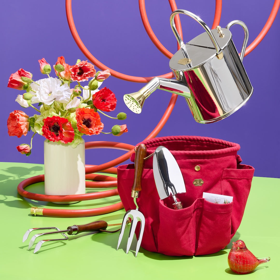 Premium 4L Stainless Steel Watering Can for Indoor & Outdoor Plants - Durable, Rust-Proof Garden Watering Can for Flowers, Herbs, and Houseplants