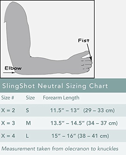 Breg SlingShot Neutral Shoulder Immobilizer - Small Size for Shoulder Support & Injury Recovery - Ideal for Post-Surgery, Dislocation & Rotator Cuff Injuries