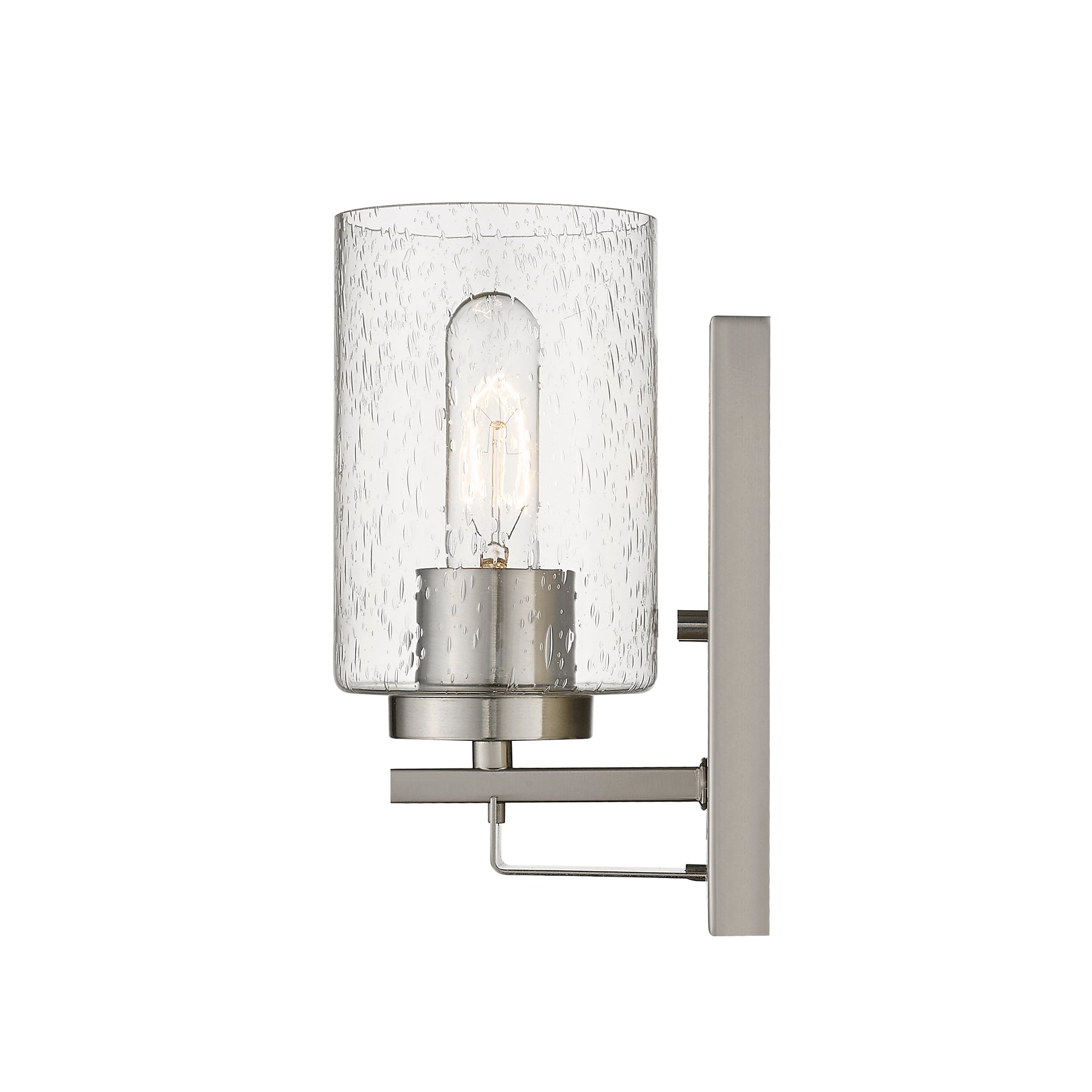 Borella 1 Light Wall Sconce - Modern Plug-in Wall Light Fixture for Bedroom, Living Room, and Hallway Decor