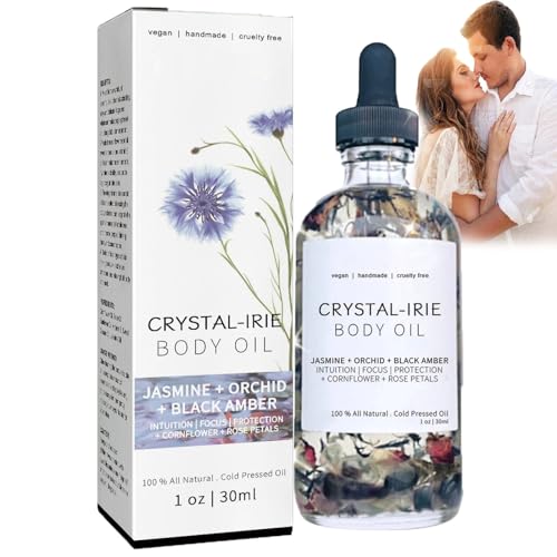 Crystal Irie Pheromone Body Oil for Women - Long-Lasting Fragrance, Attraction & Confidence Booster - Perfect for Date Nights, Romantic Evenings & Special Occasions (1PC)