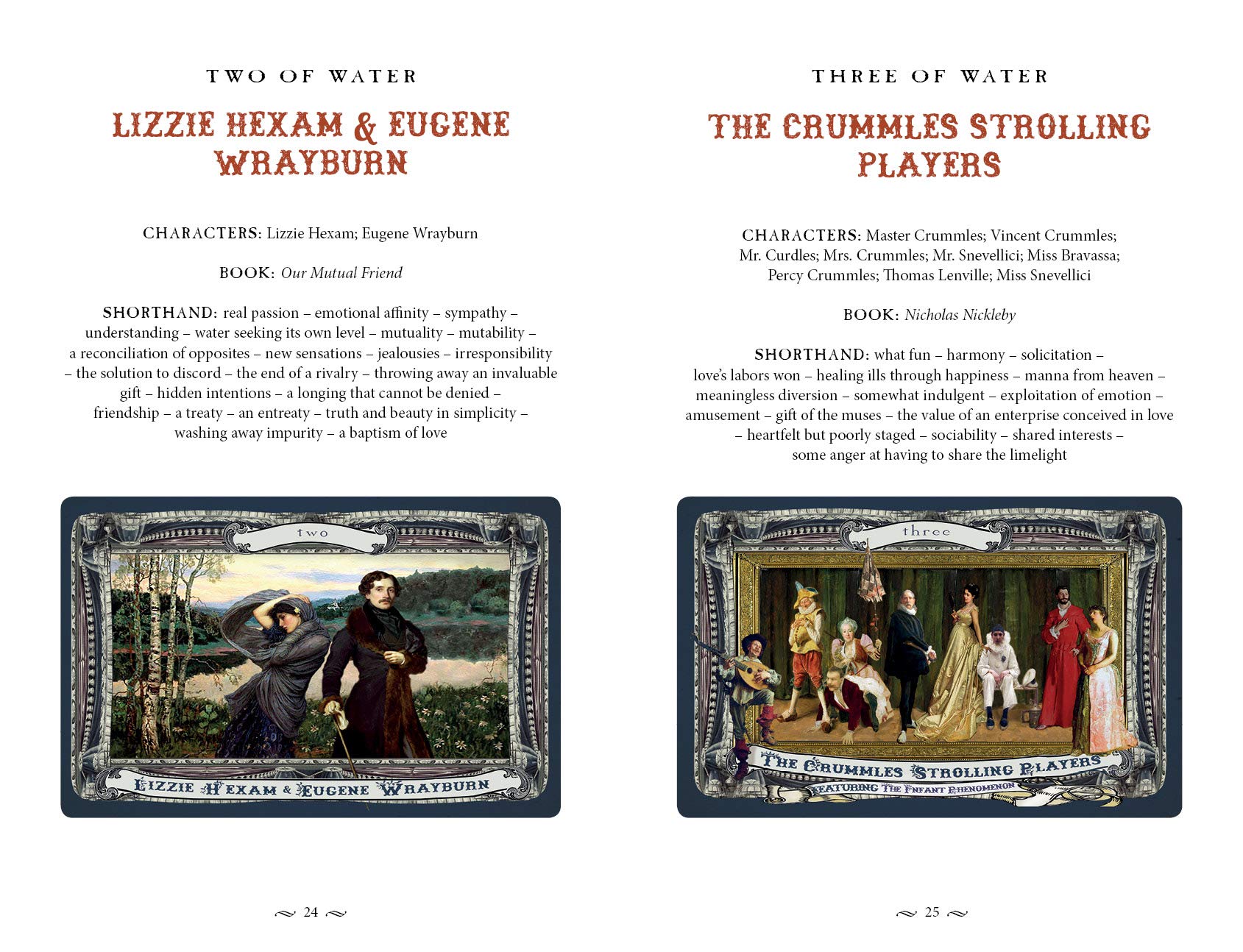 Charles Dickens Tarot Deck - Classic Literature Inspired Tarot Cards for Divination & Collectors | Perfect for Spiritual Guidance, Victorian Era Enthusiasts & Book Lovers