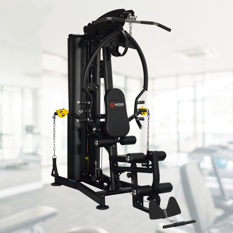 Atlas AL 179 Multi Station Workout Equipment - Home Gym Strength Training System for Full Body Workouts | Perfect for Home Fitness, Garage Gym & Small Spaces