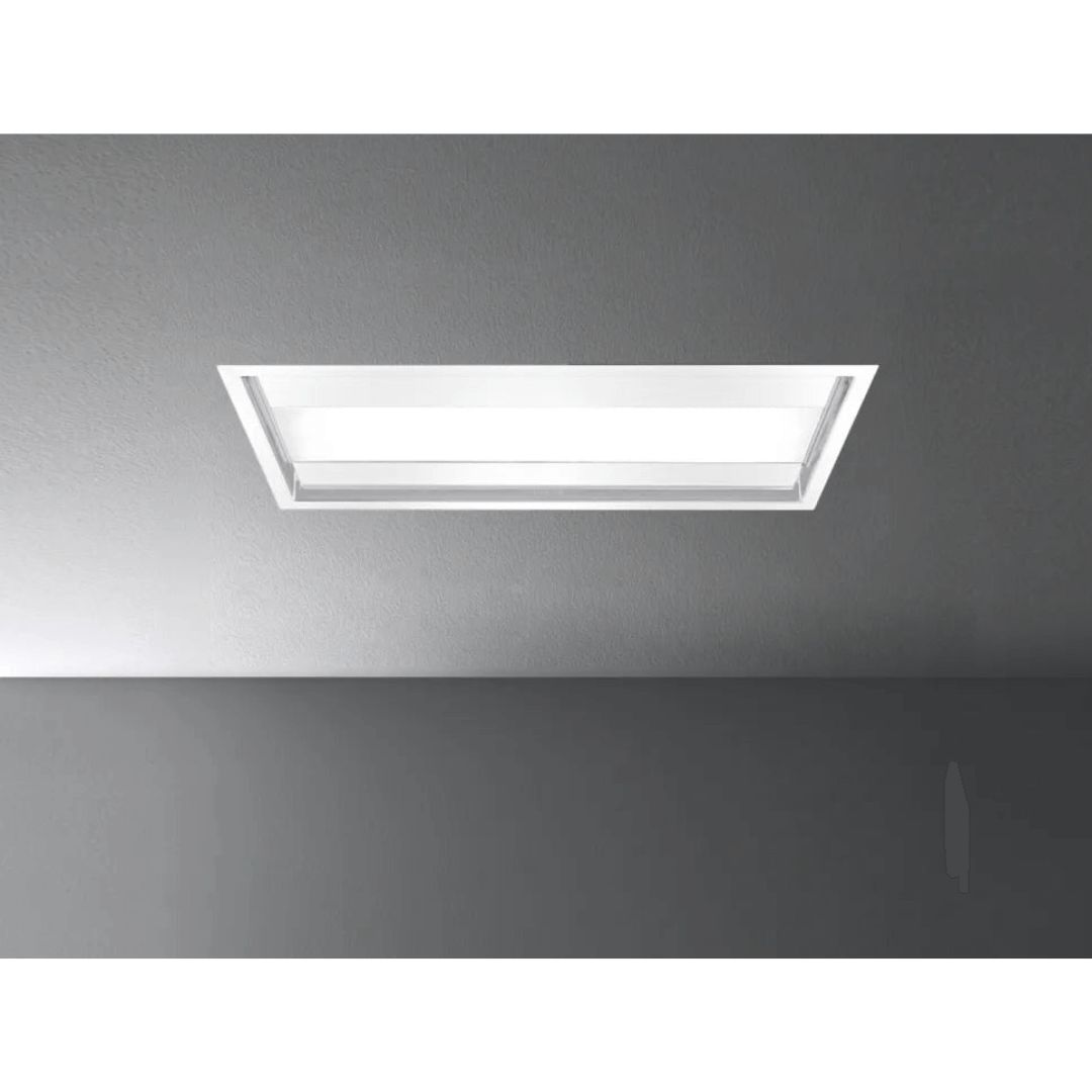 Stainless Steel With White Glass