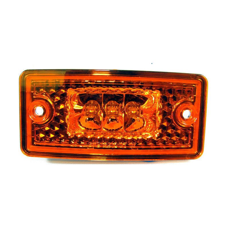 Fortpro 4 9/16 x 2 1/4 Inch LED Cab Light with 3 Super Bright LEDs - Perfect for Truck, RV, and Off-Road Vehicle Interior Lighting