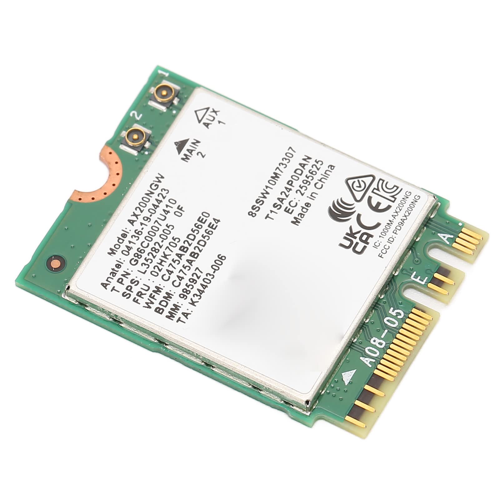 NGFF M.2 Gigabit Ethernet Network Card with Built-in Adapter - High-Speed LAN Adapter for Desktop PCs, Laptops & Mini PCs | Perfect for Gaming, Streaming & Office Networking