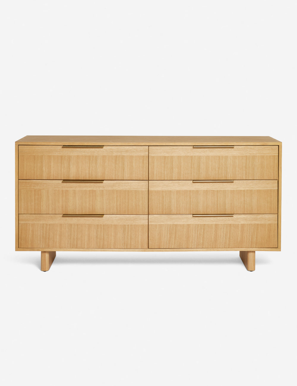 Hillard 6 Drawer Dresser - Modern Wooden Chest of Drawers for Bedroom Storage & Organization | Perfect for Clothes, Linens, and Accessories