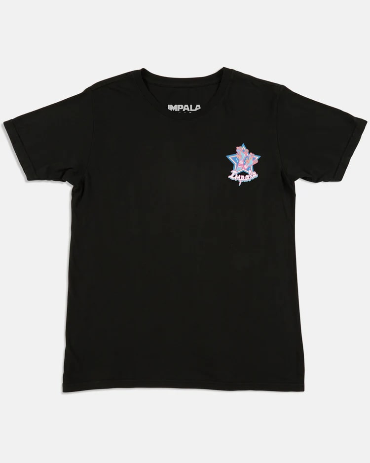 Impala Quad Skate Tee - Women's Graphic Roller Skating T-Shirt for Rink & Outdoor Skating - Casual Streetwear & Skate Park Fashion