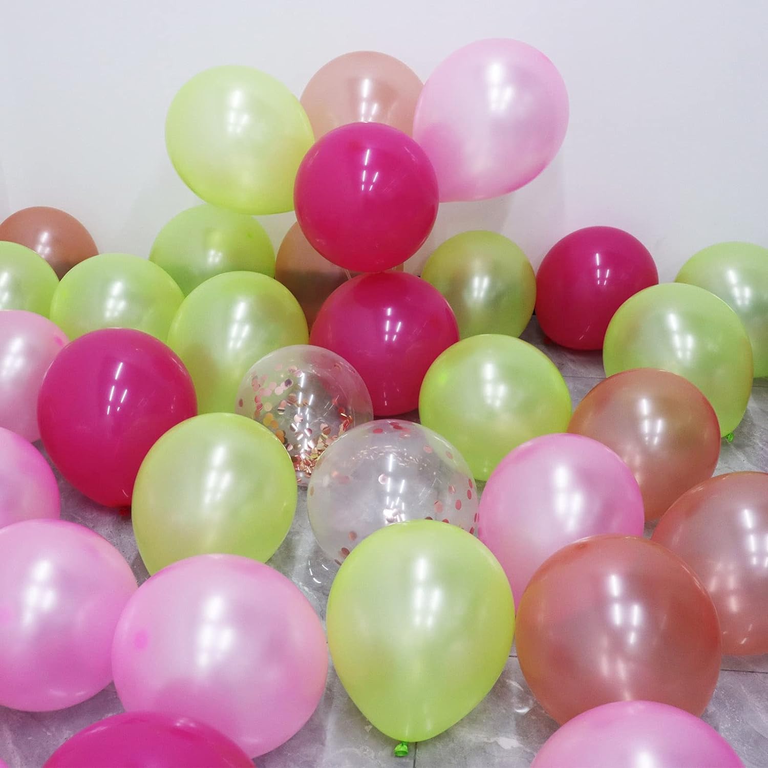 68-Piece Tropical Hawaiian Party Decorations Set - Palm Leaves, Balloons for Luau, Summer, Aloha, Moana, Tiki Birthday & Baby Shower - Perfect for Beach Themed Parties, Hawaiian Luaus & Tropical Celebrations