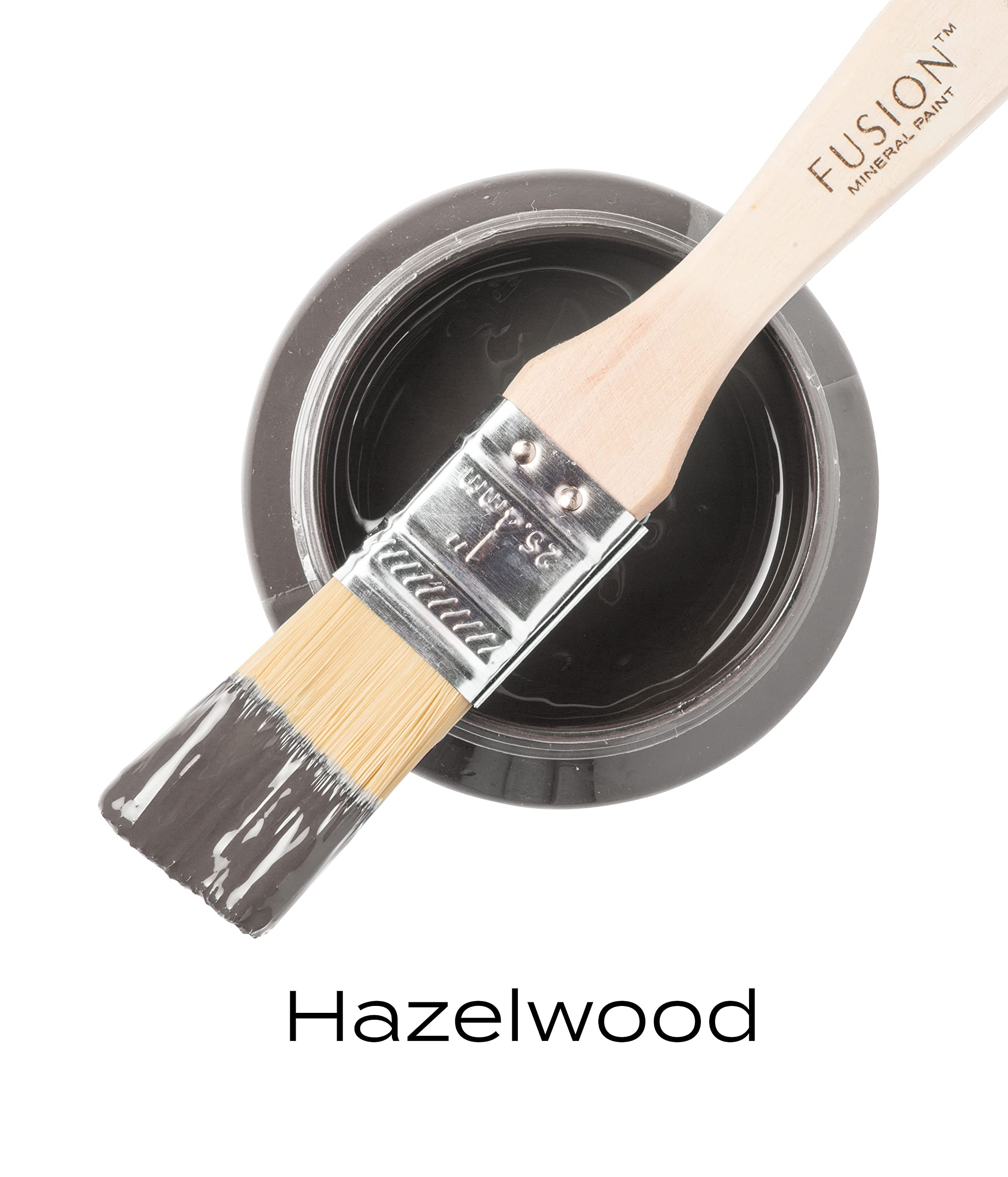 Fusion Mineral Paint - 500ml Hazelwood - Premium Chalk-Based Paint for Furniture, Cabinets & DIY Home Decor - Easy to Use, Durable & Eco-Friendly Finish