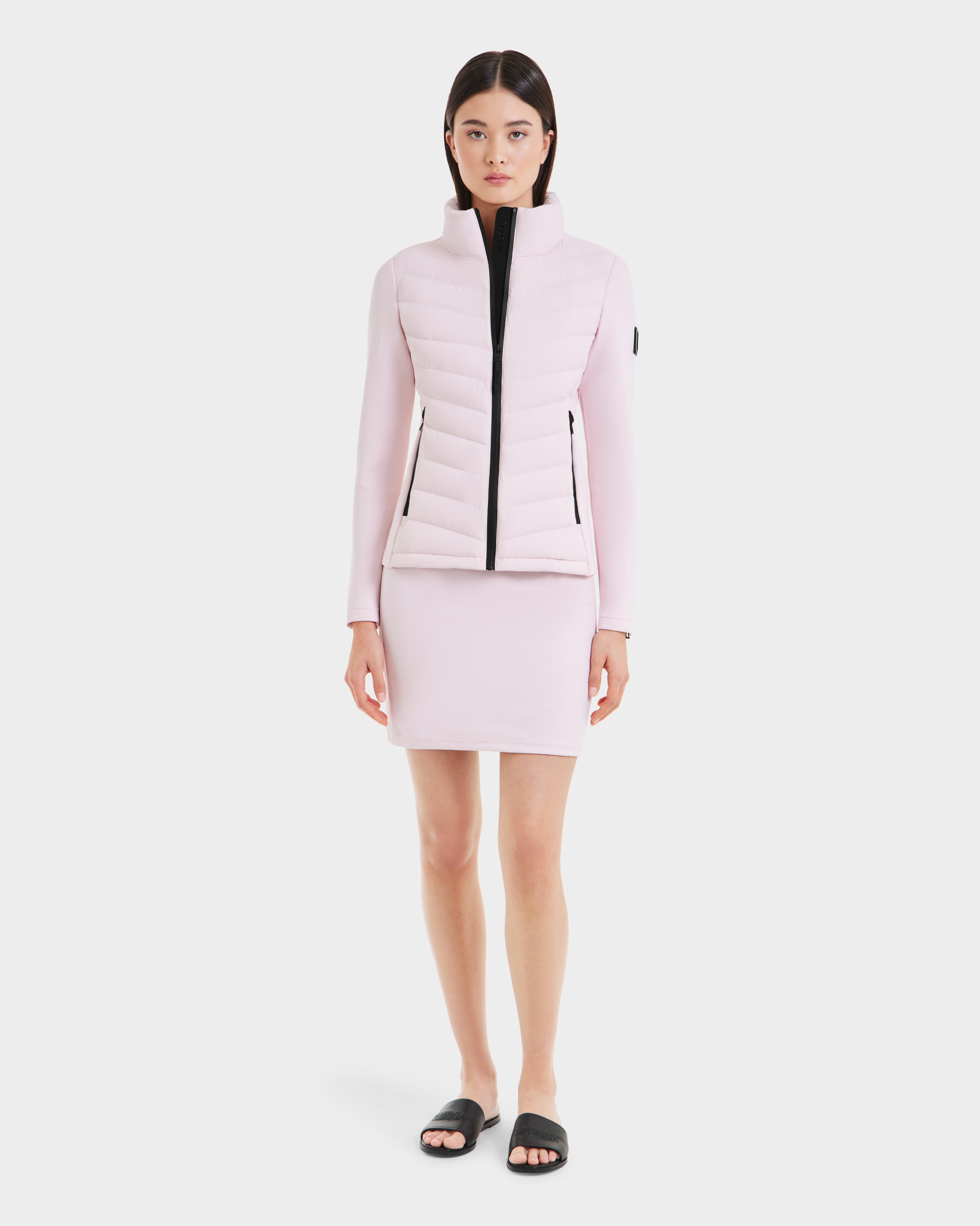 MALYA M L125036 Light Pink Women's Dress - Elegant & Comfortable for Parties, Weddings & Special Occasions