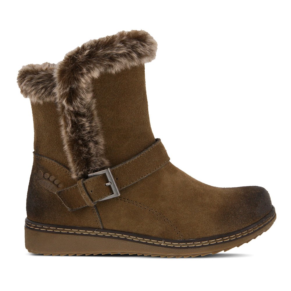 Spring Step Women's Paco Winter Boot - Waterproof Snow Boots with Fur Lining for Cold Weather, Comfortable Slip-Resistant Outdoor Boots for Walking, Hiking & Winter Fashion