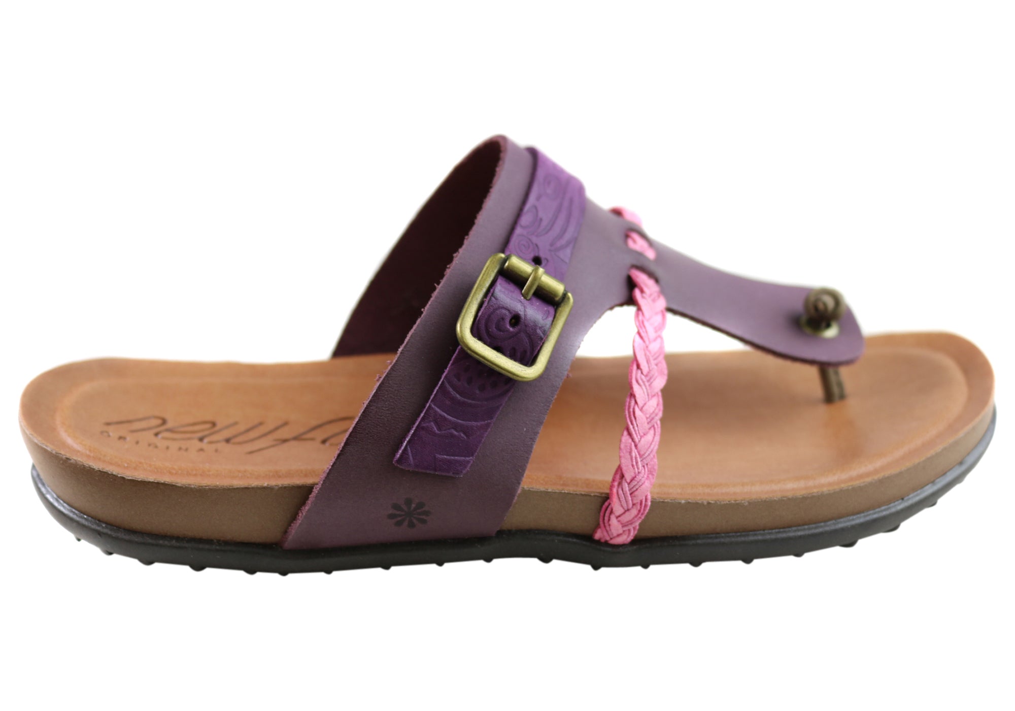 Women's Comfortable Leather Sandals - Handmade in Brazil - Casual Summer Flip Flops for Beach, Travel & Everyday Wear