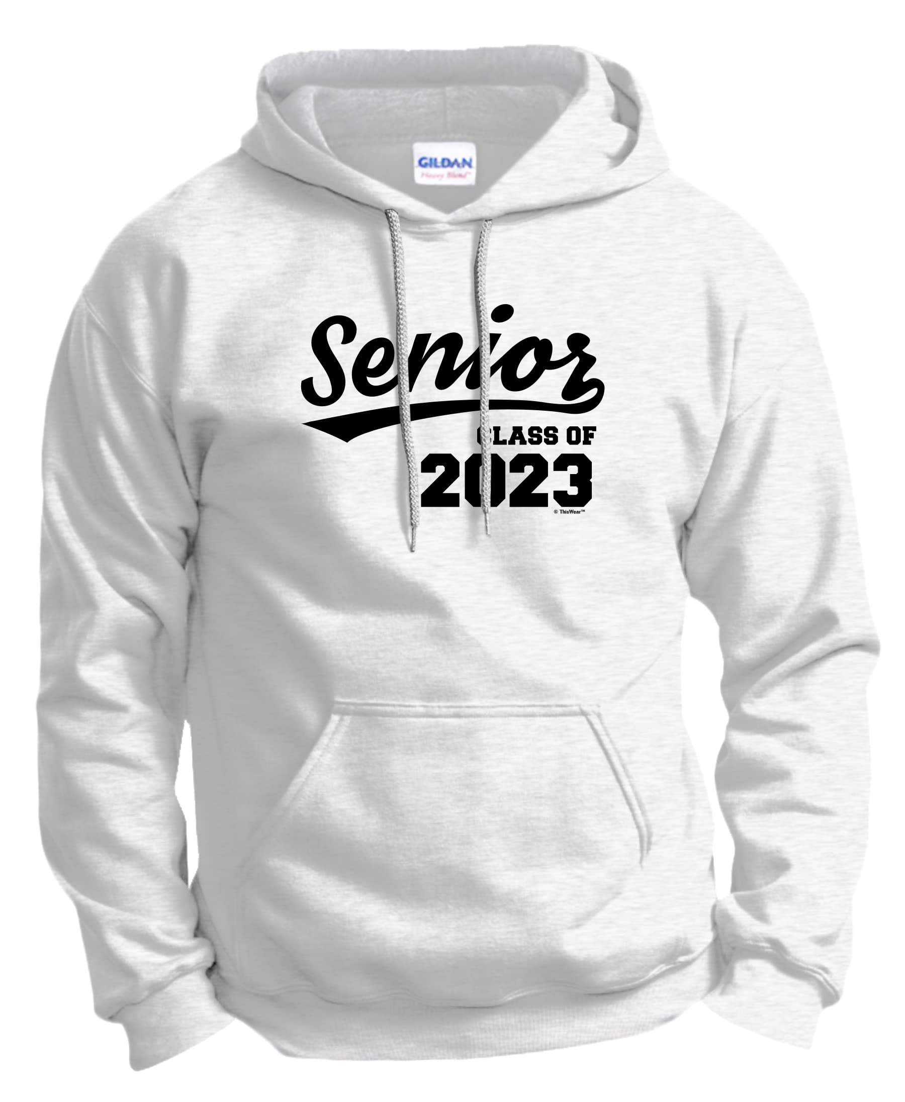 ThisWear 2023 Graduation Hoodie - Senior Class of 2023 Gifts for Him/Her - Comfortable Pullover Sweatshirt for College High School Graduates - Perfect for Graduation Ceremony & Alumni Reunion