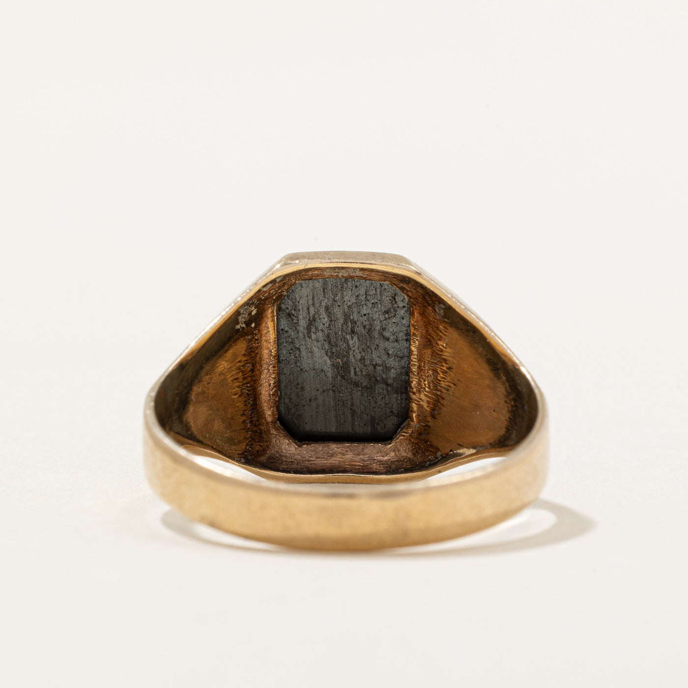 Elegant Hematite Cocktail Ring - 1.60ct Genuine Stone - Size 9.25 - Perfect for Evening Parties, Date Nights & Special Occasions