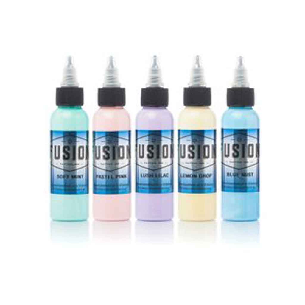Fusion Pastel Set - 1 oz (30ml) Water-Based Acrylic Paint for Artists & DIY Crafts - Perfect for Canvas, Wood, Fabric & Home Decor Projects
