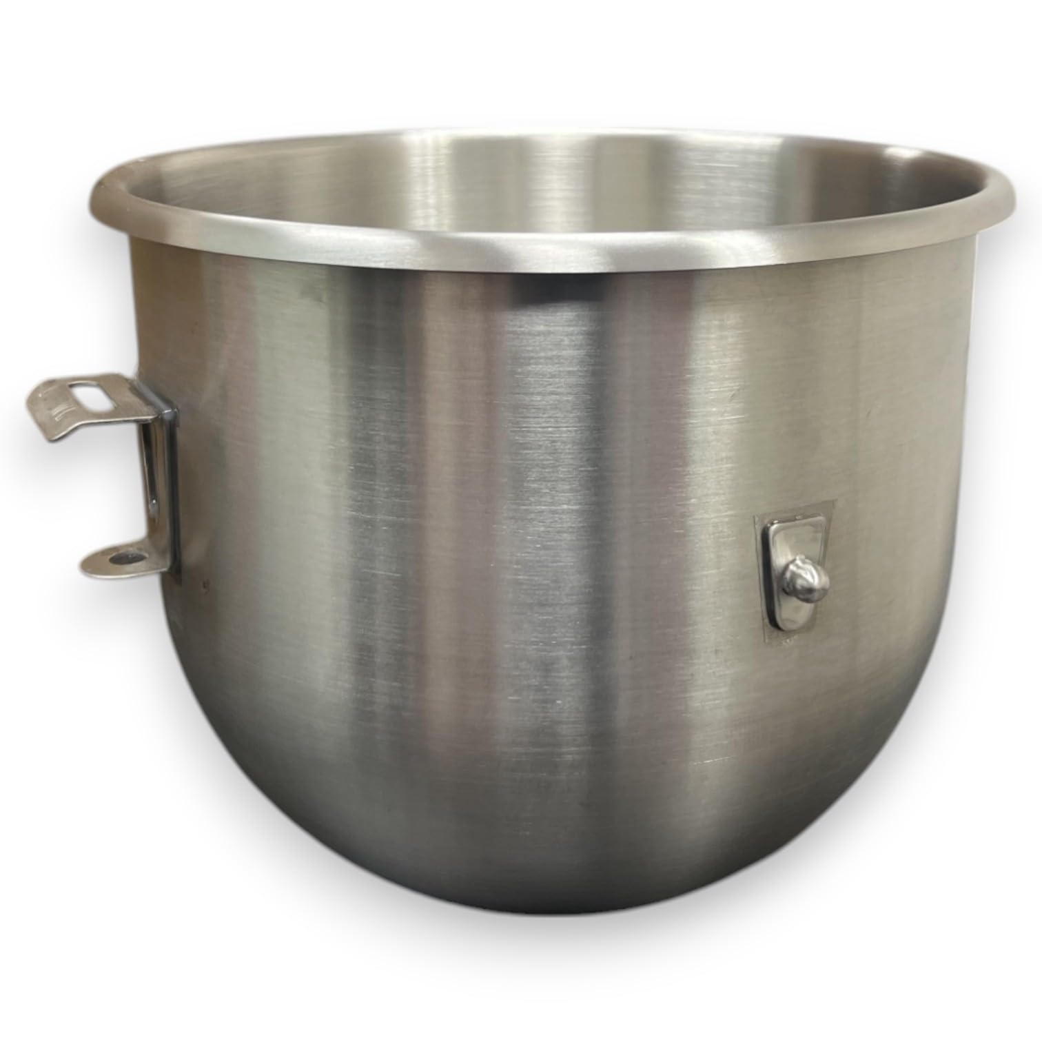Alfa 20VBWL 20-Quart Stainless Steel Mixing Bowl Replacement for Hobart A200 Series Commercial Mixers | Compatible with Hobart 275683 | Durable Restaurant & Bakery Use for Dough, Batter & Food Prep