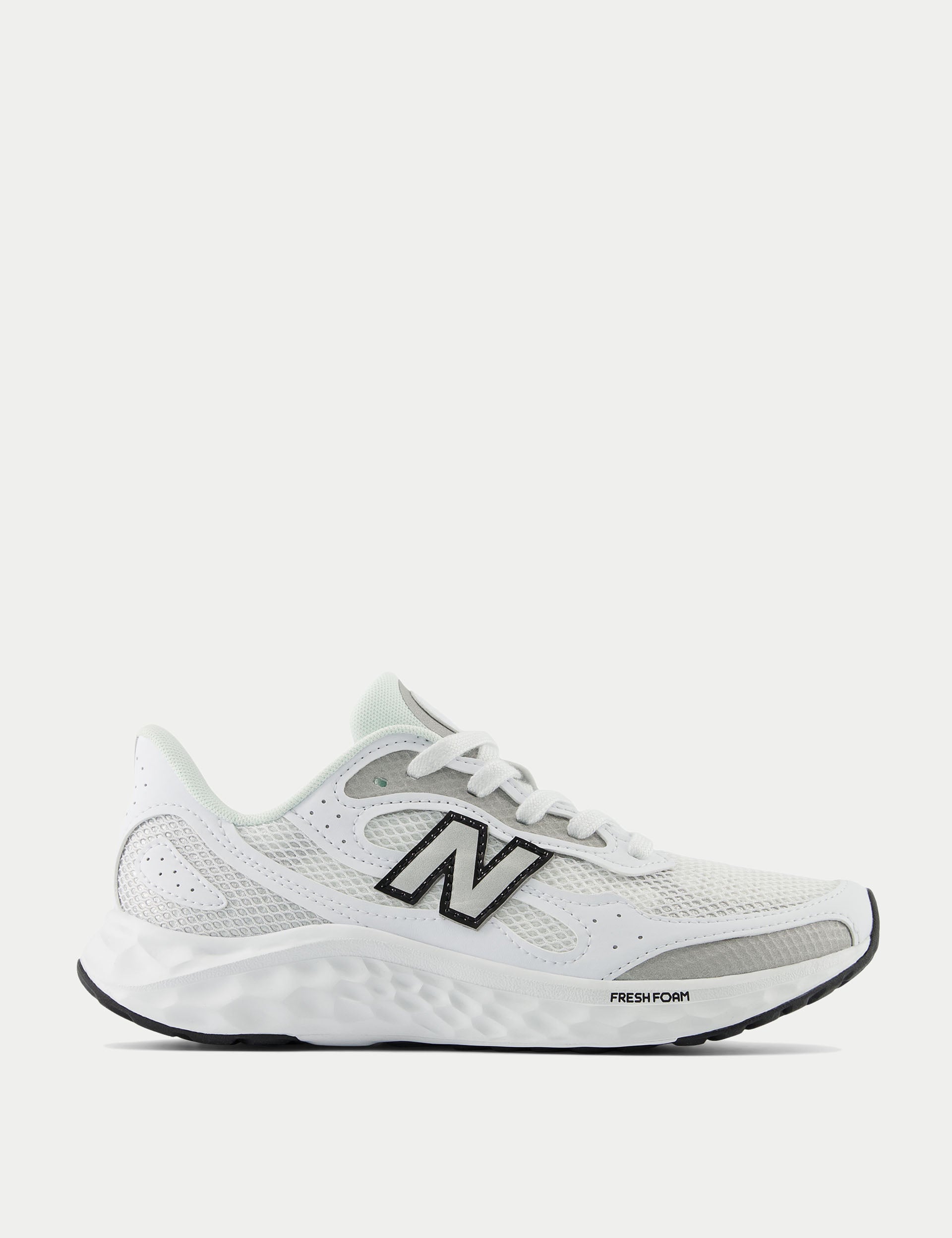 New Balance Fresh Foam Arishi v4 Running Shoes - White | Lightweight Cushioned Sneakers for Men & Women | Perfect for Jogging, Gym & Daily Wear