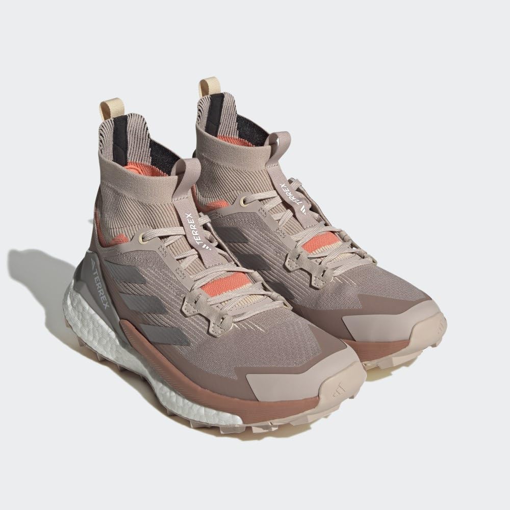 adidas Women's Terrex Free Hiker 2 Hiking Shoes - Lightweight Waterproof Trail Sneakers for Outdoor Adventures (Beige) | Perfect for Hiking, Trekking & Mountain Climbing