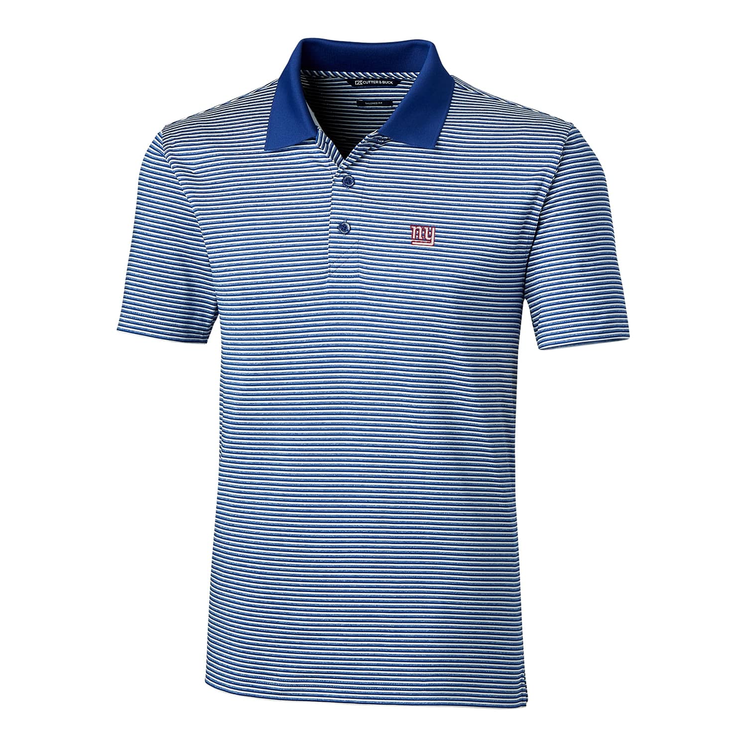 Cutter & Buck Men's NFL Big & Tall Forge Tonal Stripe Polo Shirt - Official Licensed NFL Apparel for Game Day & Casual Wear