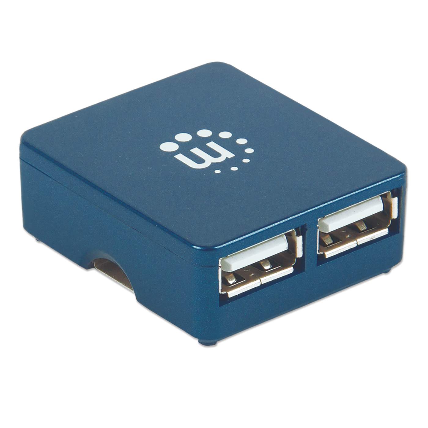 4-Port USB 2.0 Hub with Micro USB Connection - Expand Your Computer Ports for Charging, Data Transfer & More | Perfect for Home, Office & Travel Use