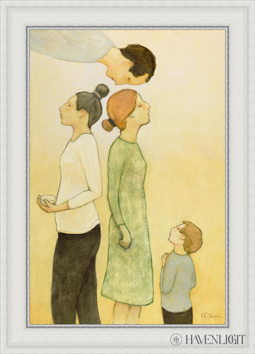 Duet Observed - Romantic Couple Painting by Rick Shorten | Perfect for Valentine's Day Gifts, Anniversary Presents & Home Decor