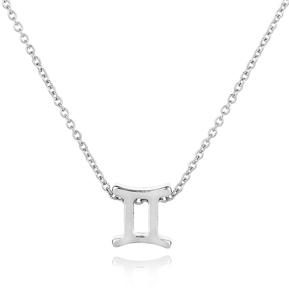 Zodiac Necklace for Women - Personalized Horoscope Constellation Pendant Jewelry - Perfect Astrology Birthday Gift for Her - Great for Daily Wear & Special Occasions