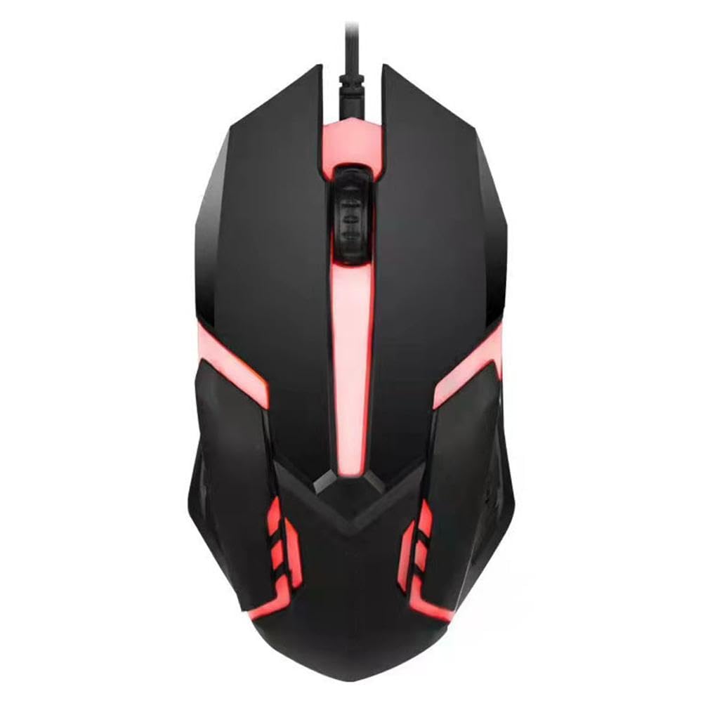 RGB Wired Gaming Mouse 1000DPI - 7 Color LED for PC & Laptop Gaming