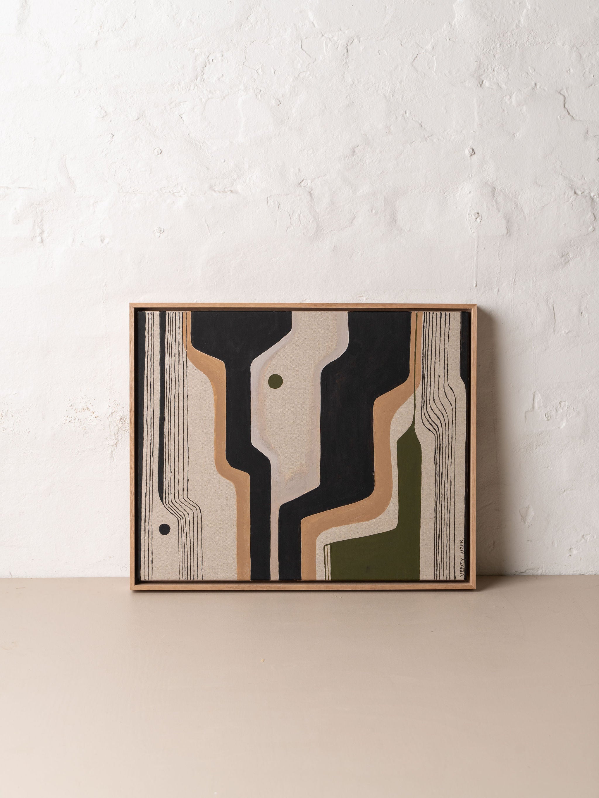 Flow Abstract #1 | Original Wall Art Painting - Modern Home Decor for Living Room, Bedroom & Office