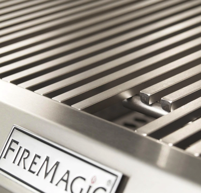 Fire Magic Aurora A660I 30 Inch Built-In Natural Gas Grill with Rotisserie & Analog Thermometer - Outdoor BBQ Grill for Backyard, Patio, and Poolside Cooking - Fire Magic Grills A660I 8EAN