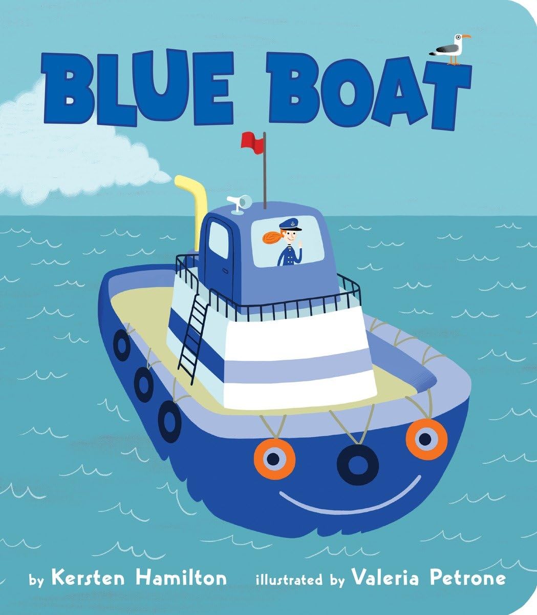 Blue Boat (Red Truck and Friends) - Fun Kids Bath Toys for Toddlers, Perfect for Bathtime Play and Early Learning